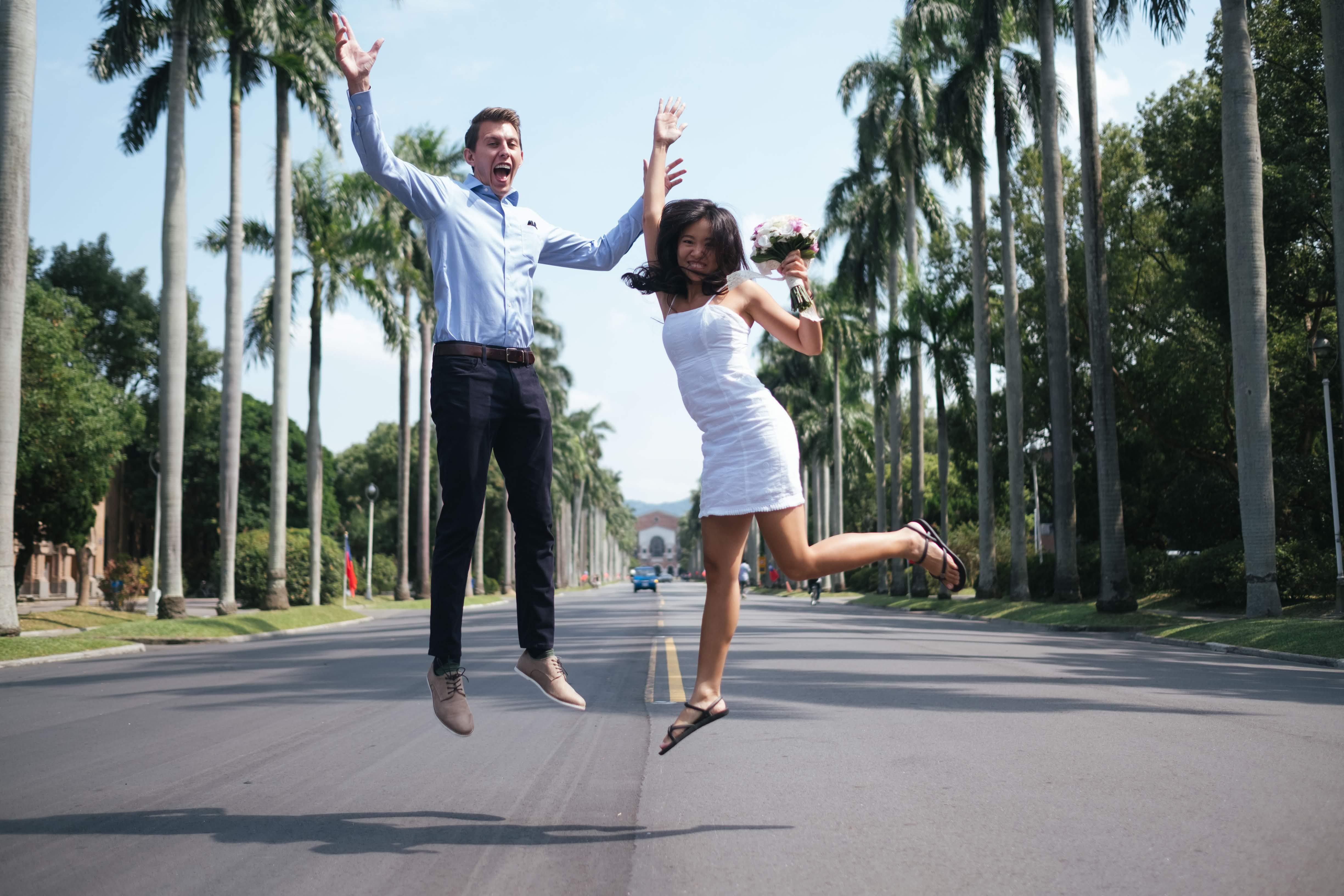 Paul and Angie at NTU