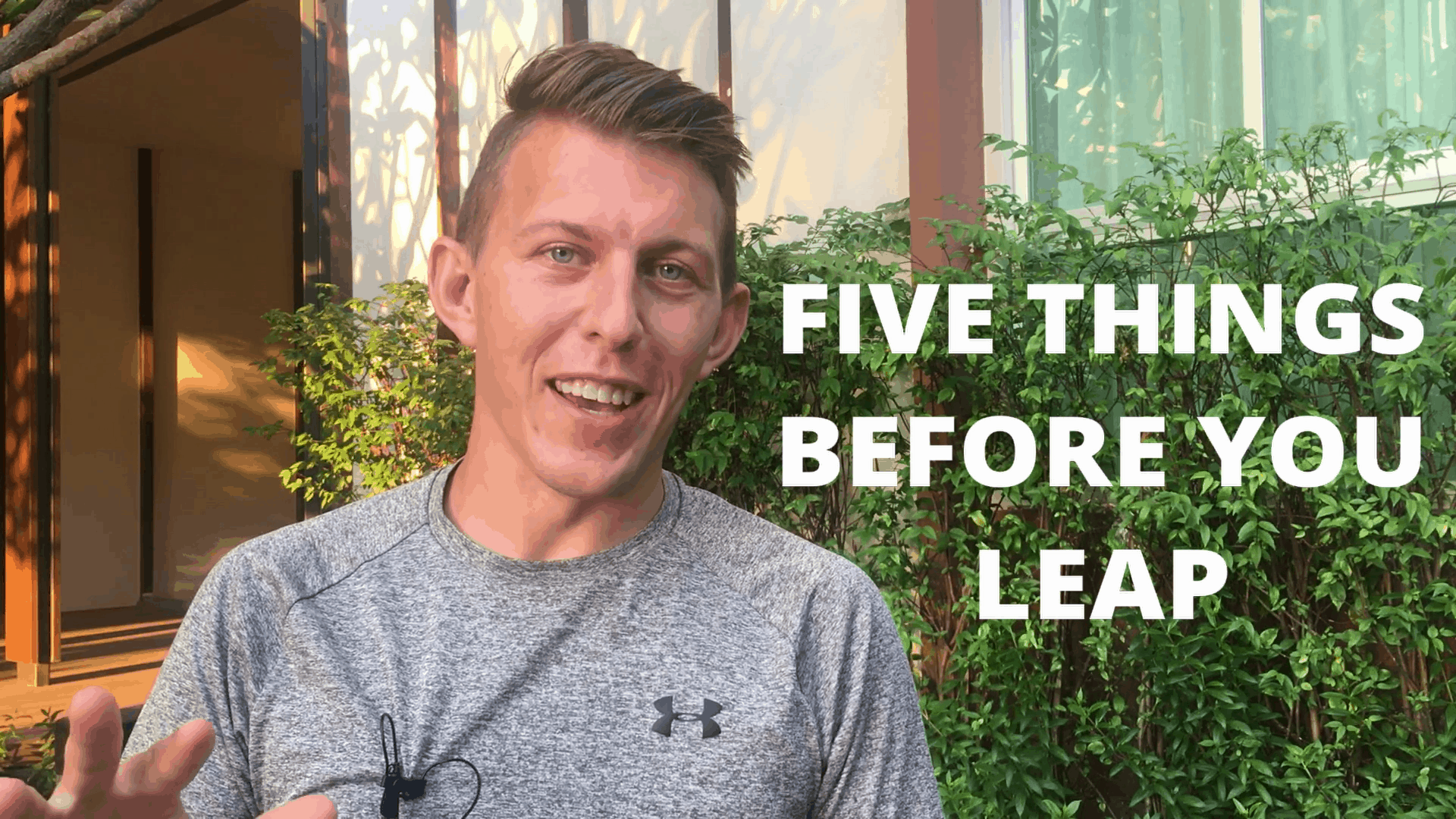 The Five Things You Need Before You Quit Your Job