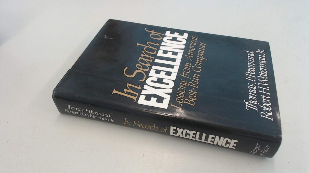 In Search of Excellence book