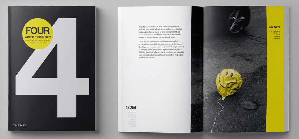 Four-day workweek data