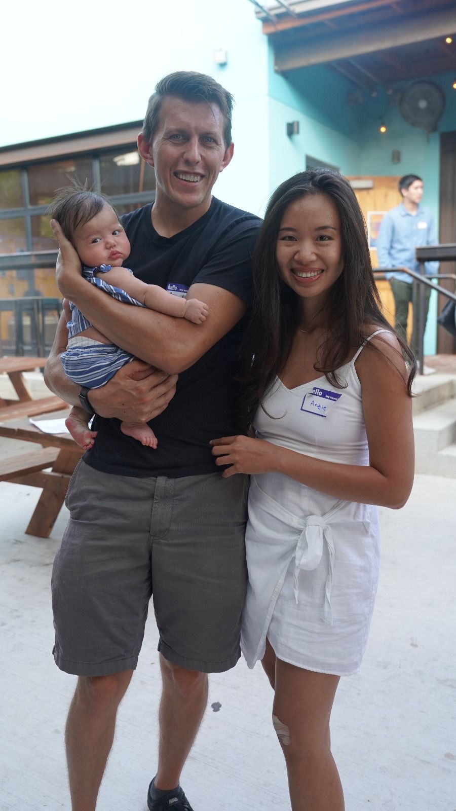 Paul Millerd with his family