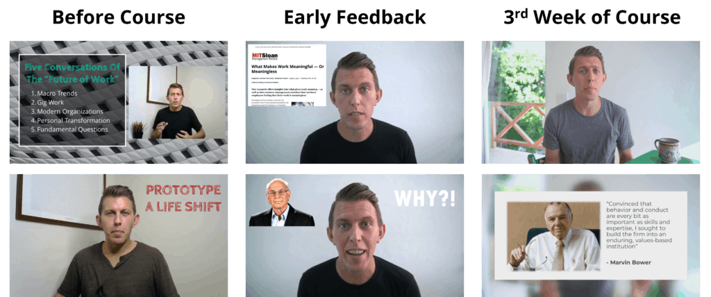 Video editing skills learned